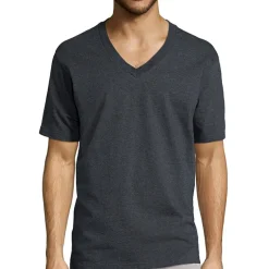Stafford Heavyweight Mens 3 Pack Short Sleeve V Neck T-Shirt Tall