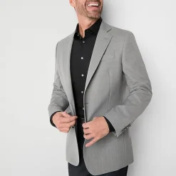 Stafford Hopsack Mens Classic Fit Sport Coat