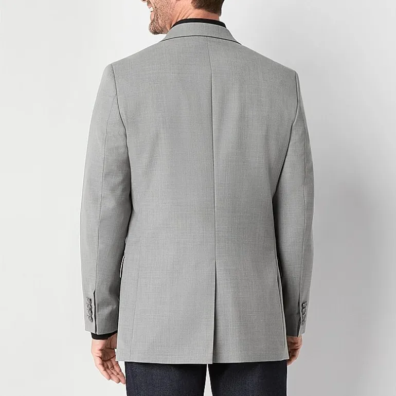 Stafford Hopsack Mens Classic Fit Sport Coat