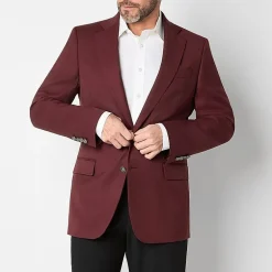 Stafford Hopsack Mens Classic Fit Sport Coat
