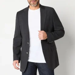 Stafford Hopsack Mens Classic Fit Sport Coat