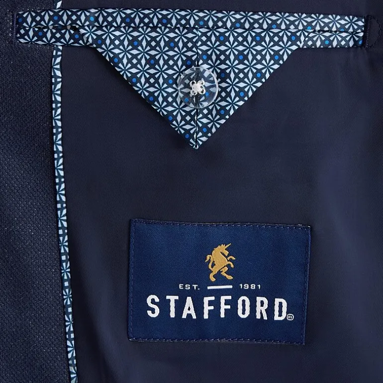 Stafford Knit Mens Classic Fit Sport Coat