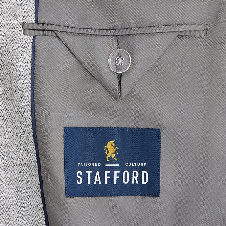 Stafford Knit Mens Classic Fit Sport Coat
