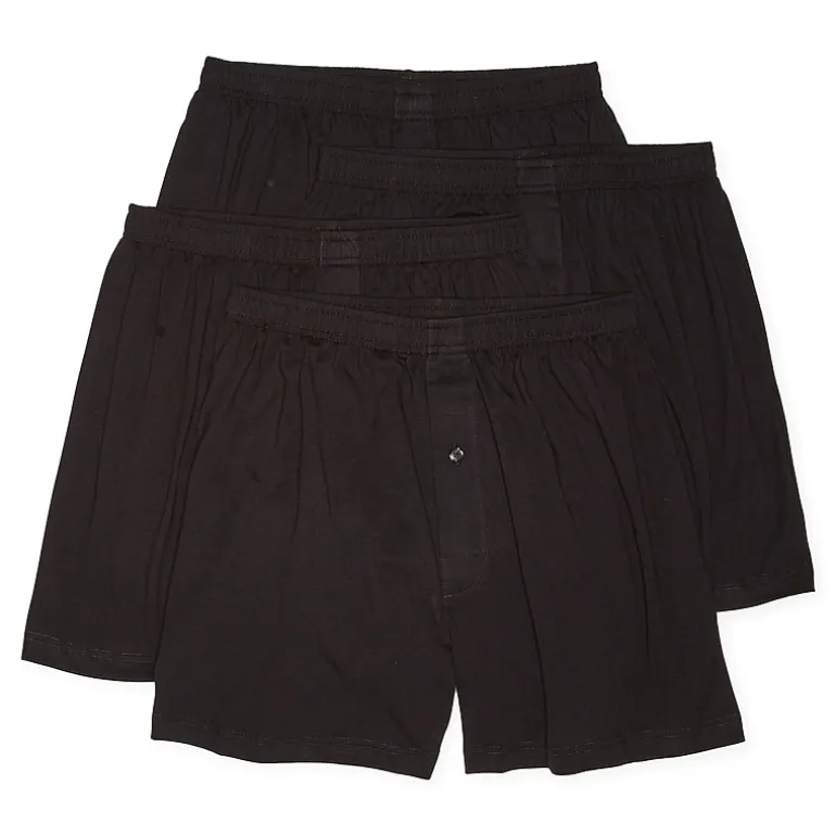 Stafford Knit Mens 4 Pack Boxers 305939
