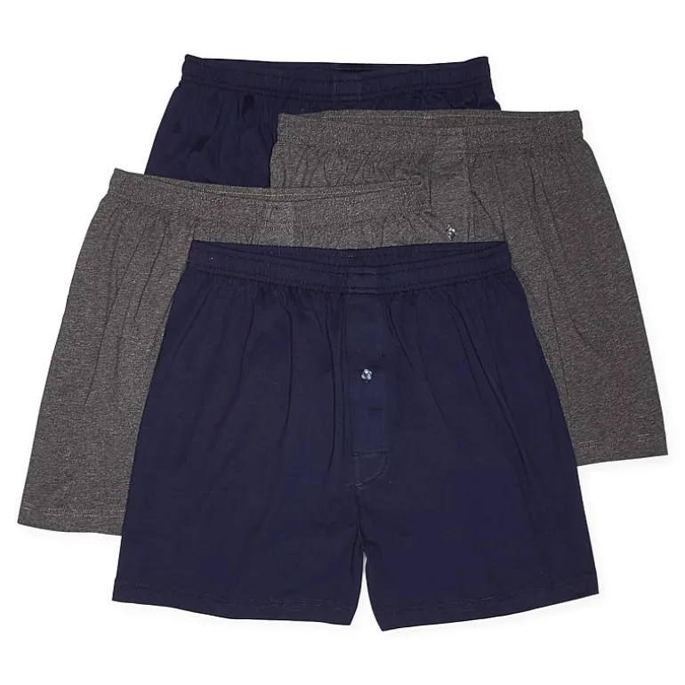 Stafford Knit Mens 4 Pack Boxers 305939