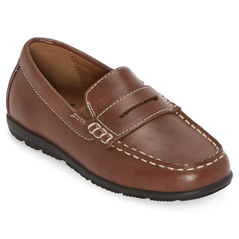 Stafford Lil Milo Toddler Boys Moc Closed Toe Loafers