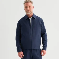 Stafford Linen Blend Bomber and Pant Separates