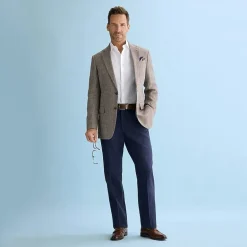 Stafford Linen Blend Bomber and Pant Separates