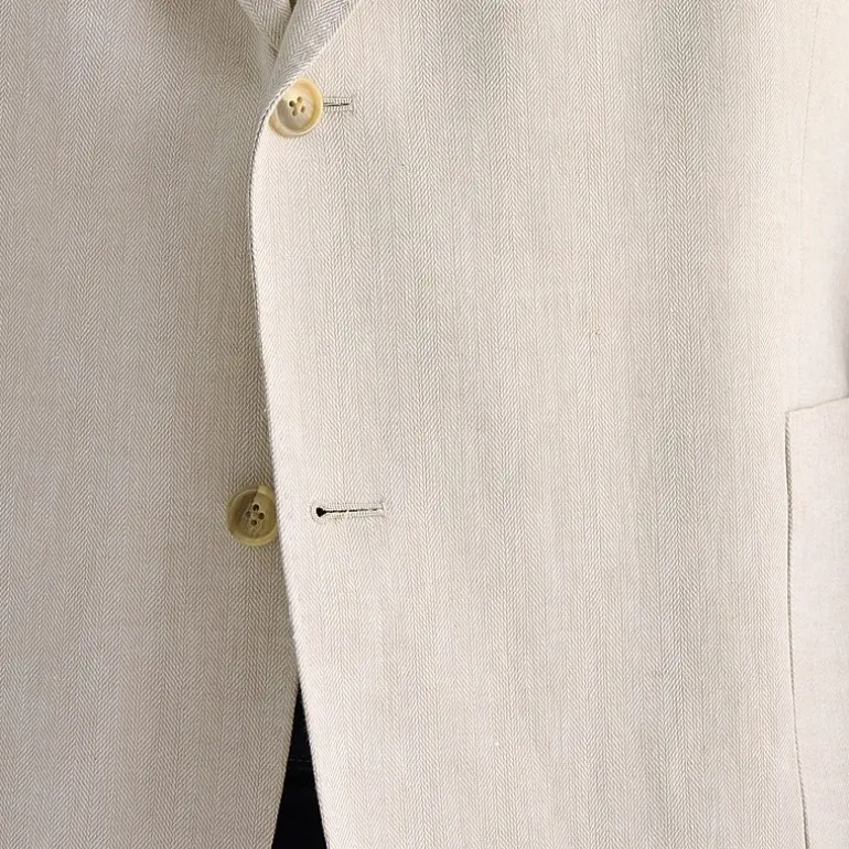 Stafford Linen Cotton Mens Big and Tall Classic Fit Linen Sport Coat