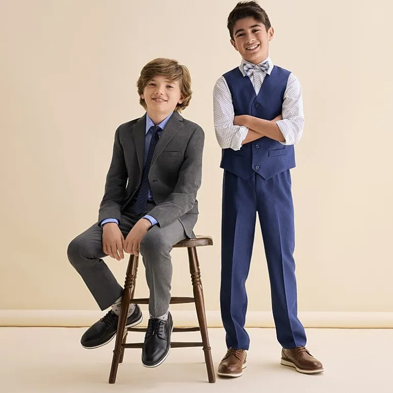 Stafford Little & Big Kid Boys Regular Fit Suit Jacket