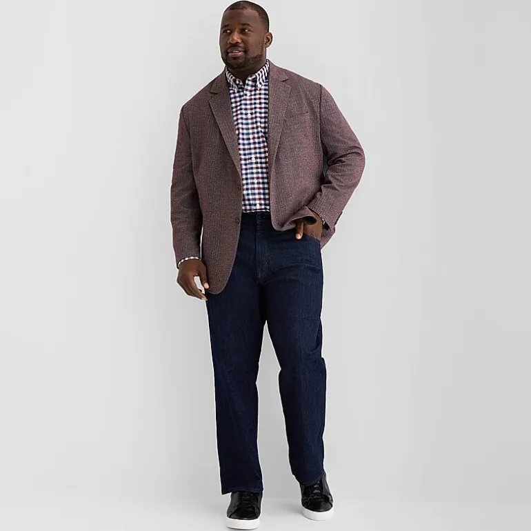Stafford Mens Big and Tall Classic Fit Sport Coat