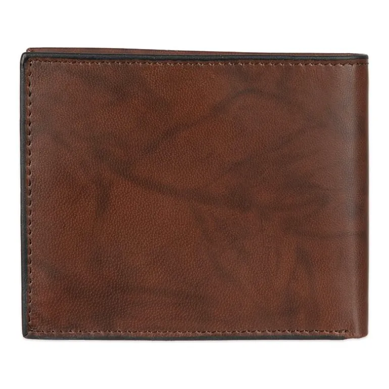 Stafford Mens Extra Capacity Personalized Rfid Blocking Bifold Wallet