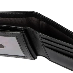 Stafford Mens Extra Capacity Personalized Rfid Blocking Bifold Wallet