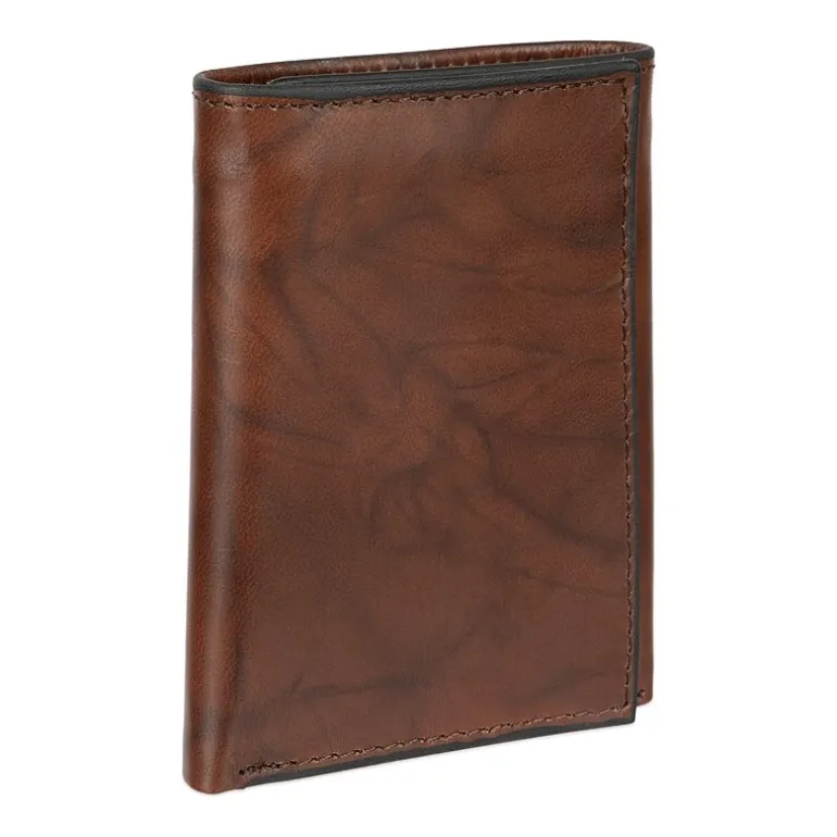 Stafford Mens Personalized Rfid Blocking Trifold Wallet