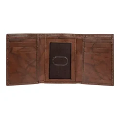 Stafford Mens Personalized Rfid Blocking Trifold Wallet