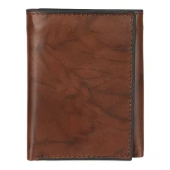 Stafford Mens Personalized Rfid Blocking Trifold Wallet