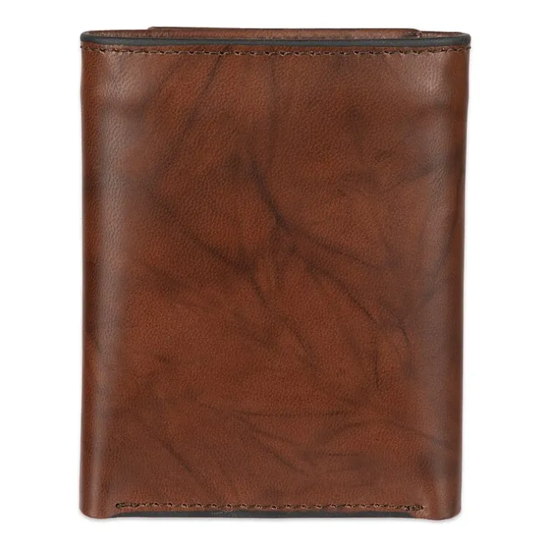 Stafford Mens Personalized Rfid Blocking Trifold Wallet