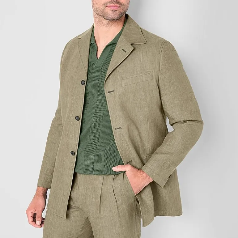 Stafford Mens Regular Fit Big and Tall Suit Jacket