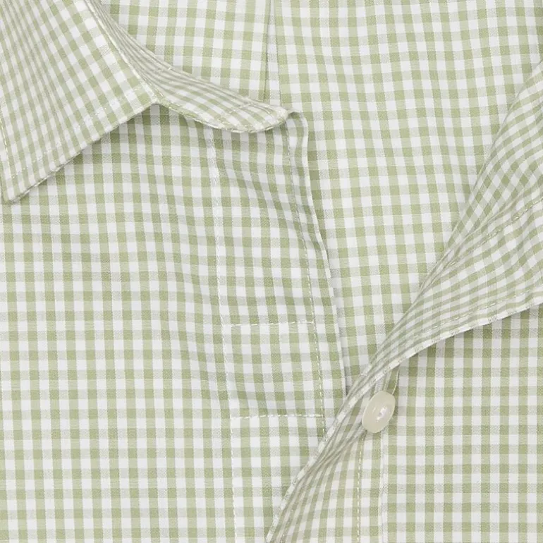 Stafford Mens Regular Fit Easy-on + Easy-off Sensory Friendly Adaptive Stretch Fabric Wrinkle Free Long Sleeve Dress Shirt