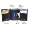 Stafford Mens Rfid Blocking Trifold Wallet