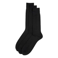 Stafford Microfiber Mens 3 Pair Big and Tall Crew Socks