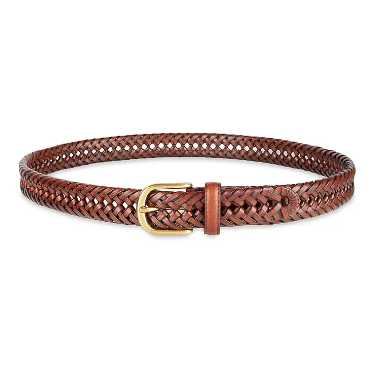 Stafford 32mm Basket Weave Mens Belt