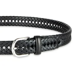 Stafford 32mm Basket Weave Mens Belt