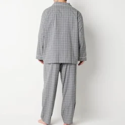 Stafford Modal Mens Long Sleeve 2-pc. Big Pajama Set