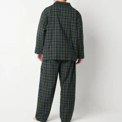 Stafford Modal Mens Long Sleeve 2-pc. Big Pajama Set