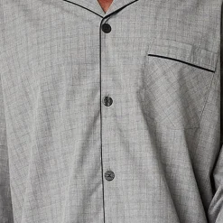 Stafford Modal Mens Long Sleeve 2-pc. Big Pajama Set