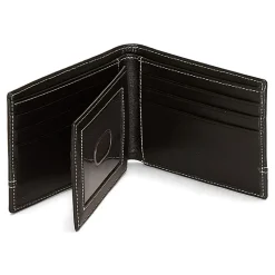 Stafford Pebble Mens Extra Capacity Bifold Wallet