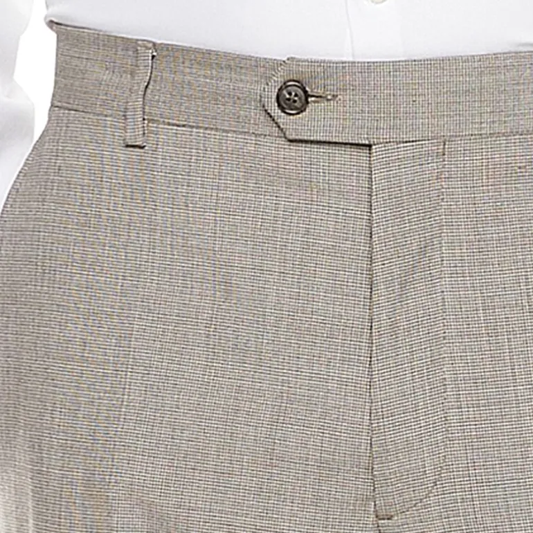 Stafford Signature Mens Big and Tall Stretch Fabric Classic Fit Flat Front Suit Pant