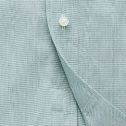 Stafford Smart Tech Magna Ready® Mens Regular Fit Easy-on + Easy-off Sensory Friendly Adaptive Stretch Fabric Wrinkle Free Short Sleeve Dress Shirt