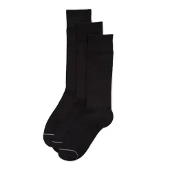 Stafford Super Soft Lux Mens 3 Pair Big and Tall Crew Socks