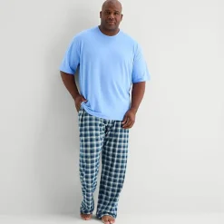 Stafford Super Soft Mens Big and Tall Pajama Pants