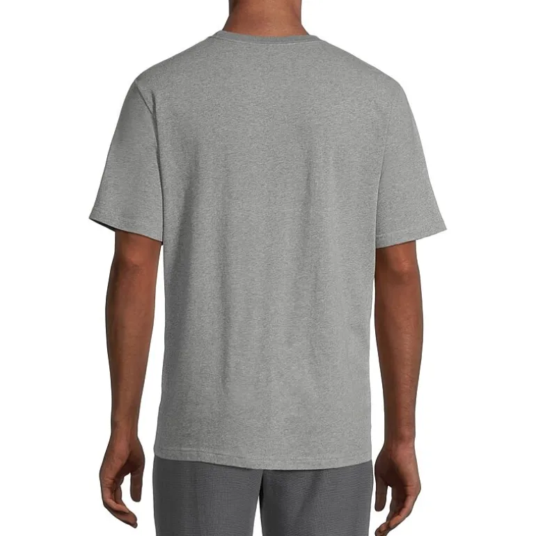 Stafford Super Soft Mens Crew Neck Short Sleeve Pajama Top