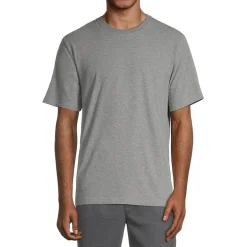 Stafford Super Soft Mens Crew Neck Short Sleeve Pajama Top