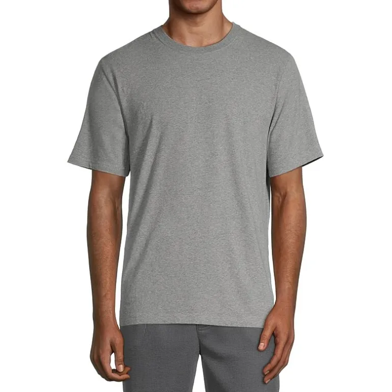 Stafford Super Soft Mens Crew Neck Short Sleeve Pajama Top