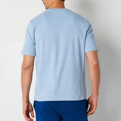 Stafford Super Soft Mens Crew Neck Short Sleeve Pajama Top