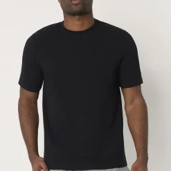 Stafford Super Soft Mens Crew Neck Short Sleeve Pajama Top
