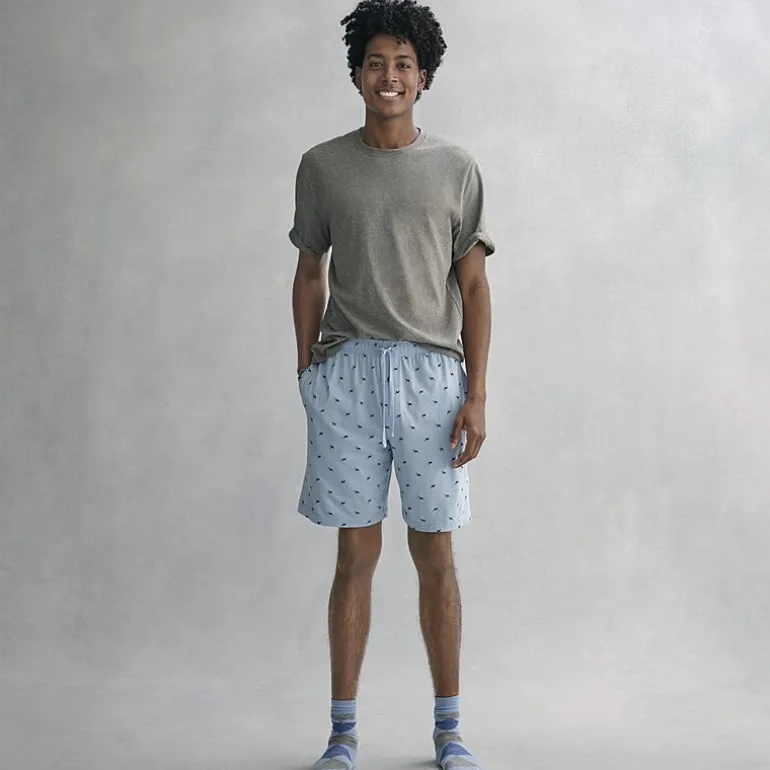 Stafford Super Soft Mens Crew Neck Short Sleeve Pajama Top