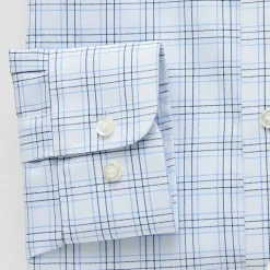 Stafford Sweat Repel Advanced Performance Mens Regular Fit Stretch Fabric Wrinkle Free Long Sleeve Dress Shirt