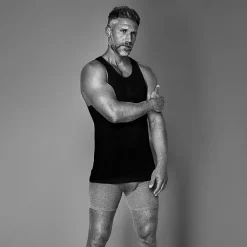 Stafford Ultra Soft Mens Scoop Neck Sleeveless 4 Pack Tank