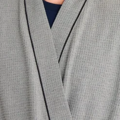 Stafford Waffle One Size Mens Big Waffle Long Sleeve Long Length Robe