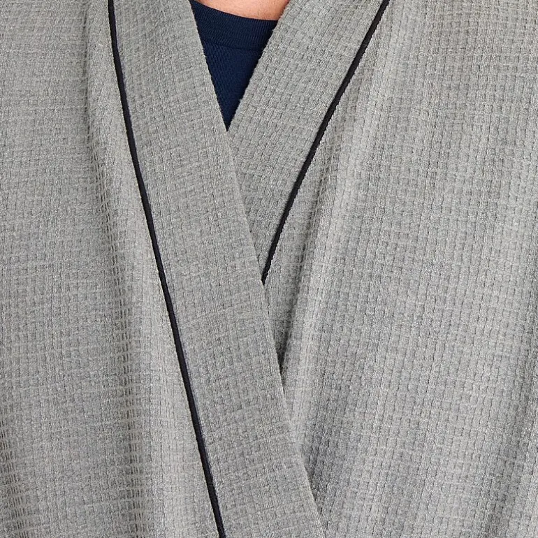 Stafford Waffle One Size Mens Big Waffle Long Sleeve Long Length Robe
