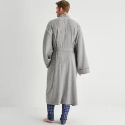 Stafford Waffle One Size Mens Big Waffle Long Sleeve Long Length Robe