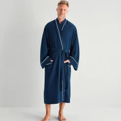 Stafford Waffle One Size Mens Big Waffle Long Sleeve Long Length Robe