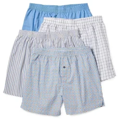 Stafford Woven Mens 4 Pack Boxers 305919
