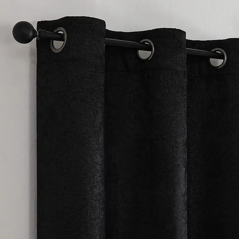 Starltt Grommet Top Blackout Set of 2 Curtain Panel