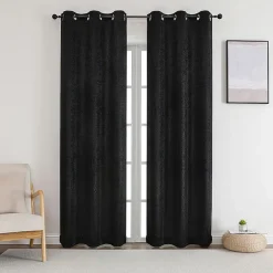 Starltt Grommet Top Blackout Set of 2 Curtain Panel